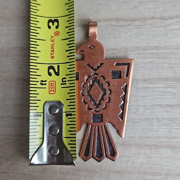 Vintage Copper Eagle Pendant - Picture 5 of 5